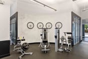 Thumbnail 18 of 27 - fitness center with weight machines