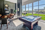 Thumbnail 21 of 27 - resident lounge with billiards pool table