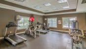 Thumbnail 15 of 24 - the exercise room at the callaway house austin