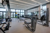 Thumbnail 10 of 19 - Miami FL Apartments for Rent - MB Station - Community Fitness Center with Exercise Equipment