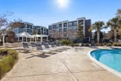 Thumbnail 13 of 29 - Sage at 1240 apartments in Mount Pleasant South Carolina photo of sundeck by pool