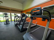 Thumbnail 13 of 19 - fitness center at Castle Pointe Apartments