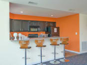 Thumbnail 14 of 20 - clubhouse kitchen at West Carrollton Apartments