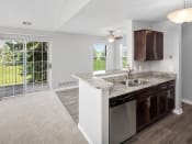 Thumbnail 1 of 24 - kitchen at The Heights Apartments