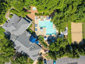 Thumbnail 17 of 24 - birdseye view of The Heights apartments clubhouse