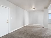Thumbnail 5 of 17 - an empty living room with a door to a closet
