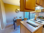 Thumbnail 9 of 32 - apartment kitchen and dining area