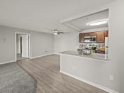 Thumbnail 9 of 30 - apartment kitchen and dining area in Holly Michigan