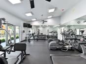 Thumbnail 16 of 32 - Apartment Fitness Center with Free Weights