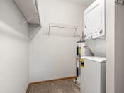 Thumbnail 8 of 23 - apartment with stackable washer/dryer