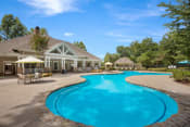 Thumbnail 11 of 23 - Large Resort Style Pool at Quail Ridge Highlands Apartment Homes, Bartlett, TN