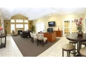 Thumbnail 6 of 16 - a living room filled with furniture and a flat screen tv at Chesterfieldfield Garden Apartments, Virginia