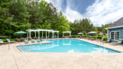 Thumbnail 27 of 48 - Brodick Hills pool with cabana