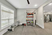 Thumbnail 13 of 46 - The Laney Apartments-fitness center
