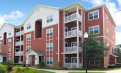 Thumbnail 4 of 47 - Exterior of apartments and balconies at the Haven at Reed Creek