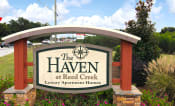 Thumbnail 9 of 47 - Entrance sign at the Haven at Reed Creek Apartments Martinez, GA