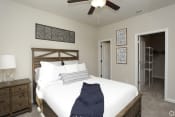 Thumbnail 18 of 31 - Spacious bedroom model apartment with queen bed at Highborne apartments in Augusta, GA
