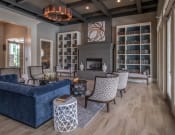 Thumbnail 27 of 40 - Leasing office lounge at Ansley at Town Center in Evans GA