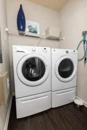 Thumbnail 19 of 40 - Model laundry room at Ansley Town Center, Evans