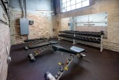Thumbnail 20 of 23 - a view of the weights area in the gym