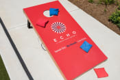 Thumbnail 21 of 34 - Enjoy a Game of Corn Hole with Friends at Echo at North Pointe Center Apartment Homes, Alpharetta, GA 30009