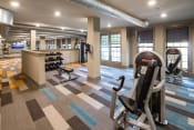 Thumbnail 9 of 34 - Fitness Center with Cardio, CrossFit & Yoga Components at Echo at North Pointe Center Apartment Homes, Alpharetta, GA 30009