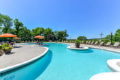 Thumbnail 21 of 24 - Outdoor pool at Hampton Woods, Shawnee, KS, 66217