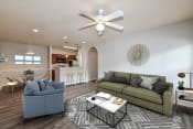 Thumbnail 1 of 18 - Large Open Floorplans with Ceiling Fans in Living and Bedroom Areas at The Finley Apartment Homes, Jacksonville, FL 32221