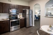 Thumbnail 1 of 33 - Modern Kitchen with Stainless-Steel Appliances  located at Retreat at Steeplechase in Houston, TX 77065