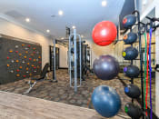 Thumbnail 10 of 16 - Fitness studio with rock wall at Artesian on Westheimer, Texas, 77077