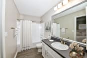 Thumbnail 8 of 40 - Renovated Bathrooms With Quartz Counters at Paradise Island, Jacksonville, FL, 32256