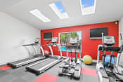 Thumbnail 21 of 29 - the gym  at Silver Reef Apartments in Lakewood, CO