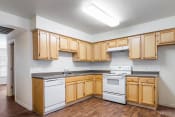 Thumbnail 15 of 21 - Apartment kitchen-Horace Mann Apartments, Gary, IN