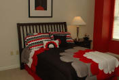 Thumbnail 9 of 16 - Furnished bedroom-Quimby Plaza Apartments Memphis, TN