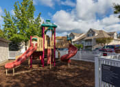 Thumbnail 29 of 31 - Orchards Apartments Marlborough ma apartment loft style apartments photo of outdoor playground with white fence
