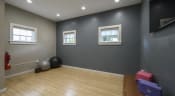 Thumbnail 24 of 31 - Orchards Apartments Marlborough ma apartment loft style apartments photo of  yoga room with gray wall and medicine balls