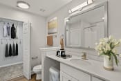 Thumbnail 10 of 41 - our apartments offer a bathroom with a shower at Fortress Grove, Murfreesboro, Tennessee
