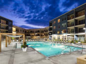 Thumbnail 1 of 26 - Turquoise Swimming Pool at Millworks Apartments, Atlanta, Georgia