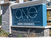 Thumbnail 7 of 36 - Property Signage at One Deerfield Apartments, Mason