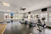 Thumbnail 33 of 50 - the gym at the landing at pullman apartments in pullman
