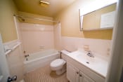 Thumbnail 13 of 79 - Bathroom With Bathtub at Willowbrooke Apartments, Brockport, New York