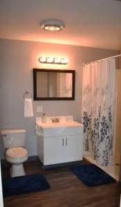 Thumbnail 27 of 50 - Master Bathroom at Centerpointe Apartments, Canandaigua, 14424