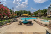Thumbnail 1 of 37 - take a dip in the pool at villas at houston levee west apartments in cord