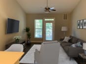 Thumbnail 21 of 65 - Elite One Bed Living Room at Emerald Creek Apartments, Greenville