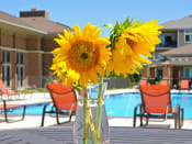 Thumbnail 8 of 33 - Swimming Pool and Sundeck at Prairie Lakes Apartments, Illinois, 61615