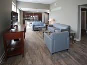 Thumbnail 2 of 23 - Open Living Room  at The Residences At Hanna Apartments, Cleveland, Ohio