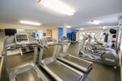 Thumbnail 16 of 57 - Fitness Center with Treadmill and Gym Equipment
