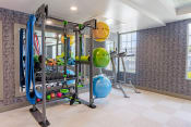 Thumbnail 25 of 83 - fitness center with exercise balls and yoga mats