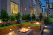 Thumbnail 20 of 21 - Outdoor lounge with firepits