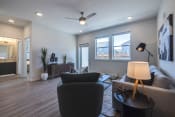 Thumbnail 6 of 36 - Solace at Rainier Ridge Apartments Model Living Room